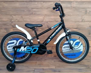 Bicicleta 20 inch baieti Capriolo Mustang black blue