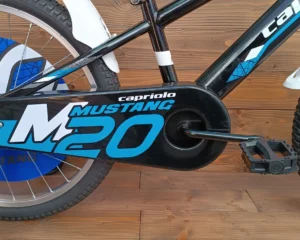 Bicicleta 20 inch baieti Capriolo Mustang black blue