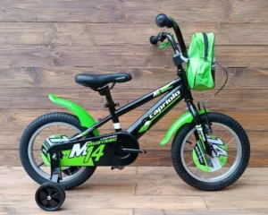 Bicicleta copii 3 ani Capriolo Mustang green