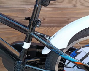 Bicicleta cu roti ajutatoare Capriolo Mustang black blue red
