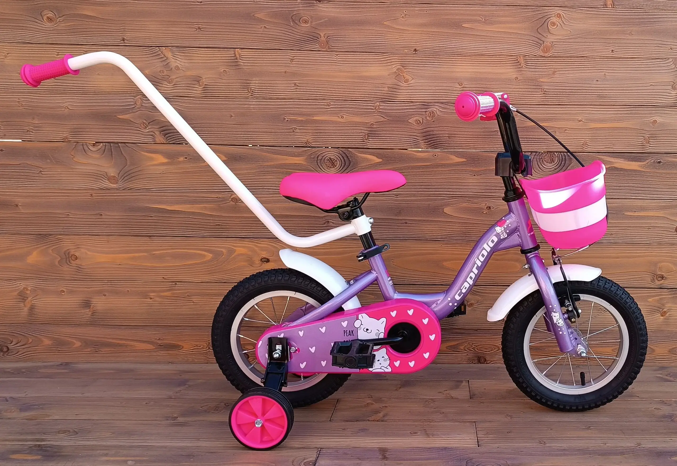 Bicicleta-cu-roti-ajutatoare-Capriolo-Viola-violet-pink-2