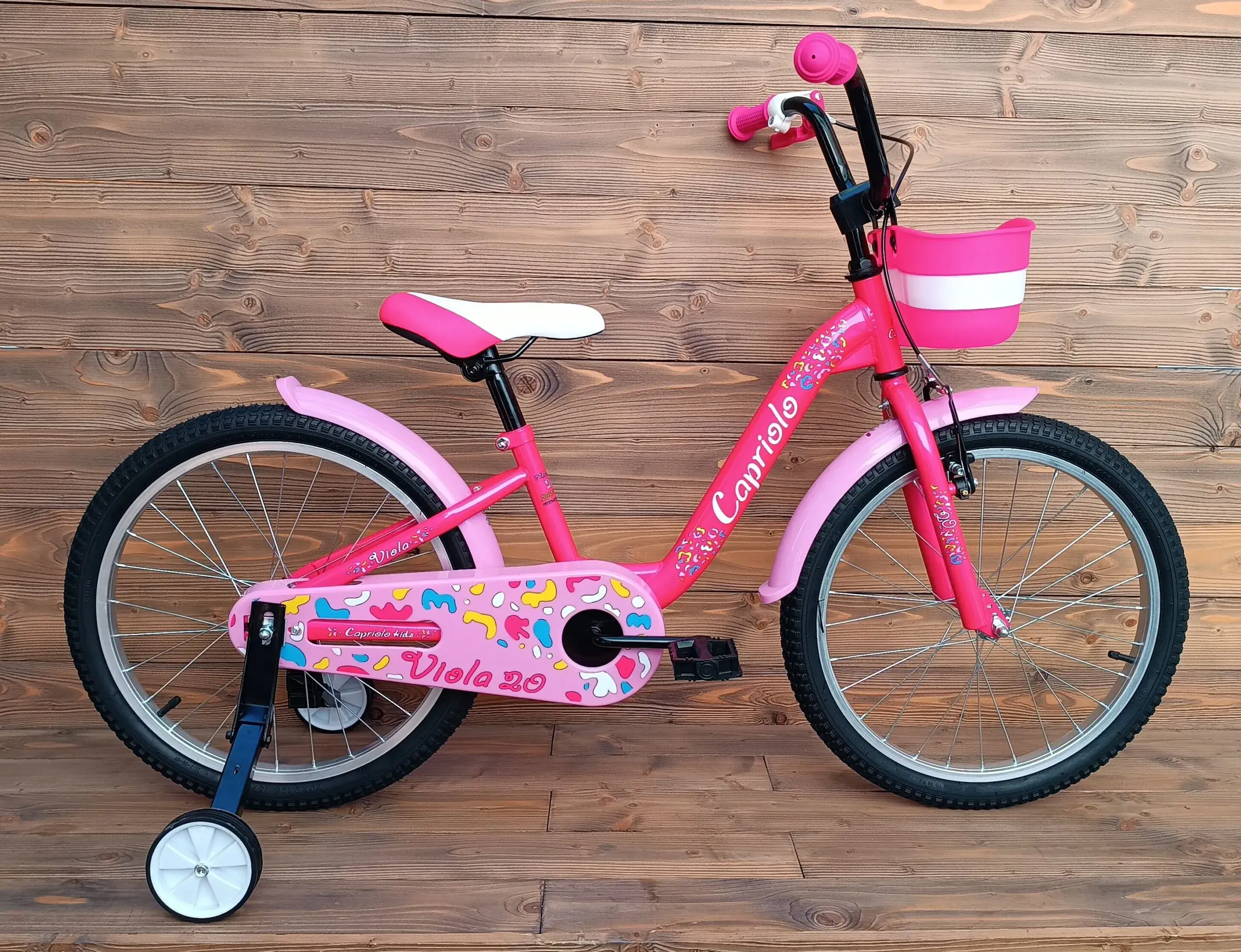Bicicleta fete Capriolo Viola pink white
