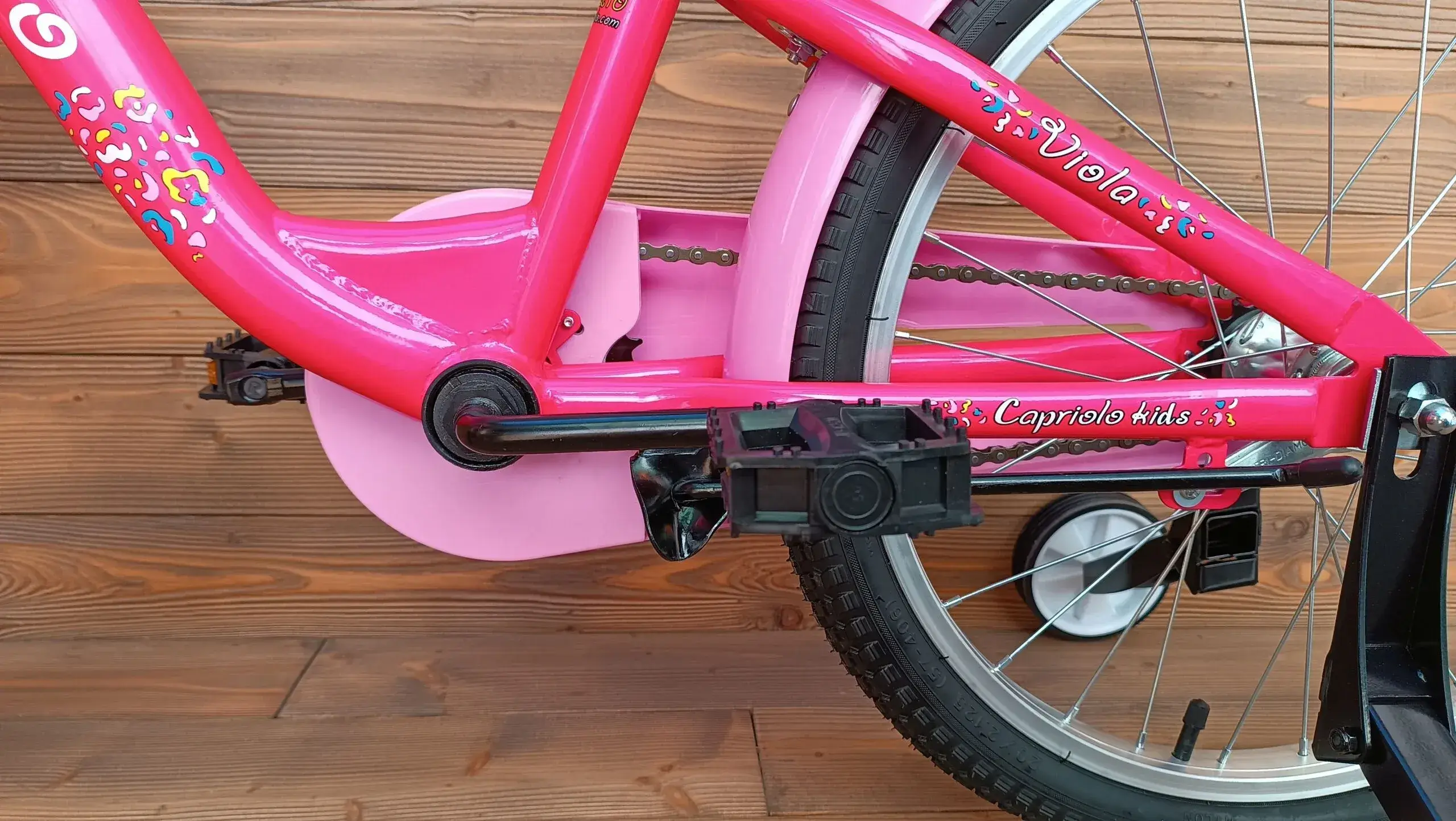 Bicicleta fete Capriolo Viola pink white