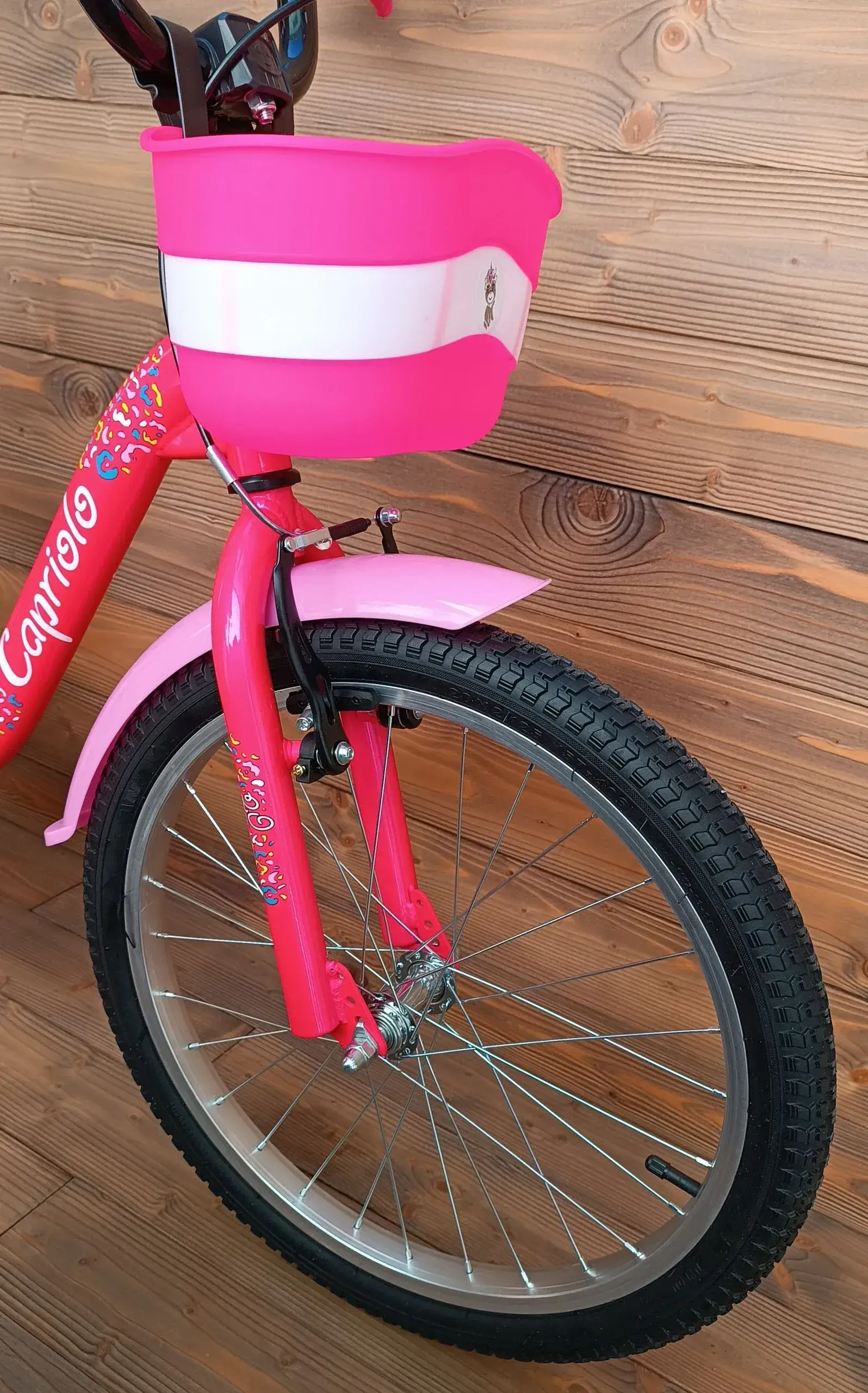 Bicicleta fete Capriolo Viola pink white