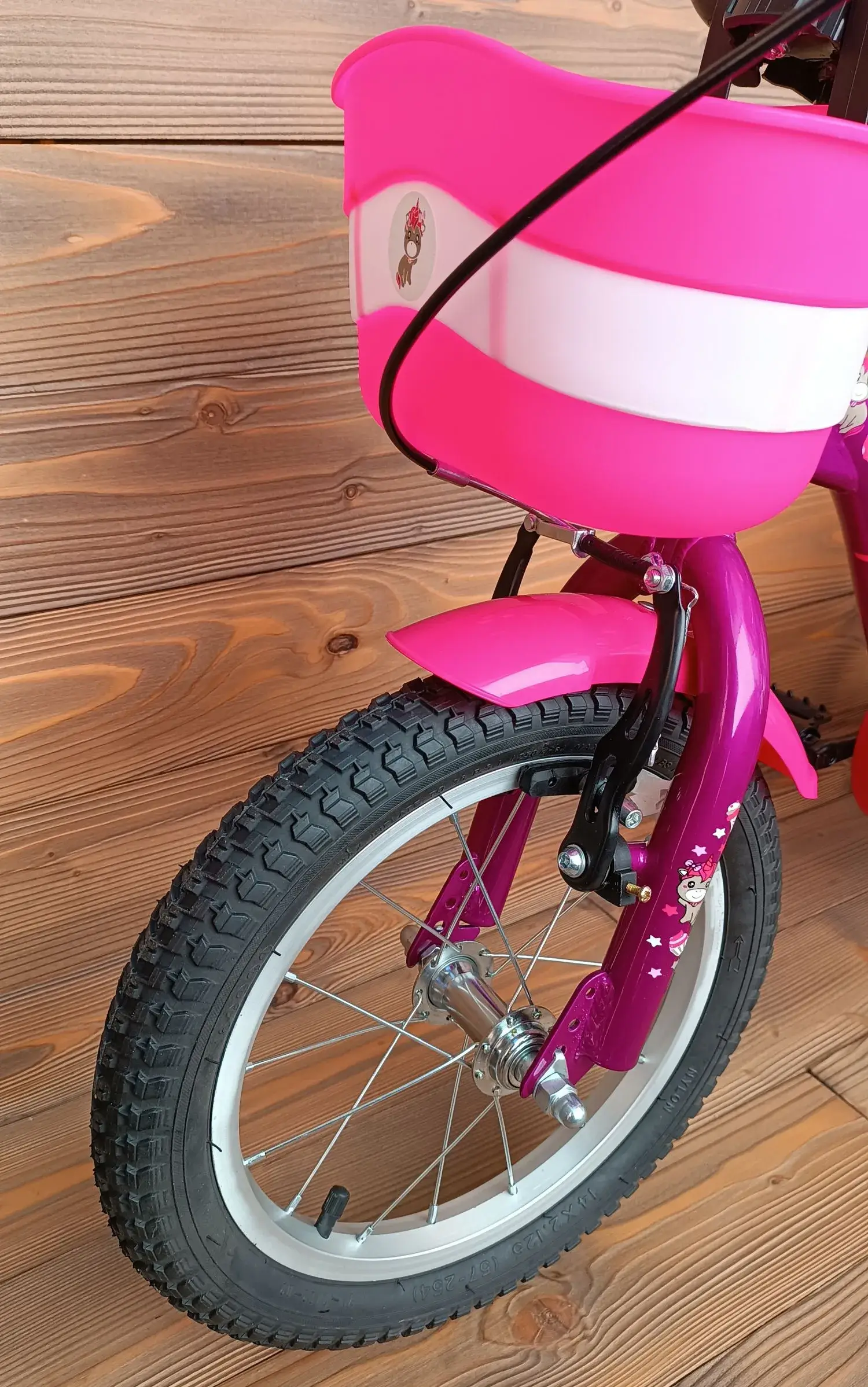 Bicicleta fetite 14 inch capriolo Viola violet pink