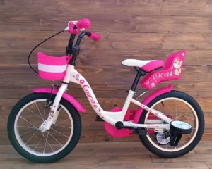 Bicicleta fetite 4 ani Capriolo Viola white pink
