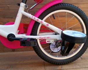 Bicicleta fetite 4 ani Capriolo Viola white pink