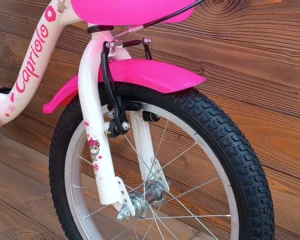 Bicicleta fetite 4 ani Capriolo Viola white pink