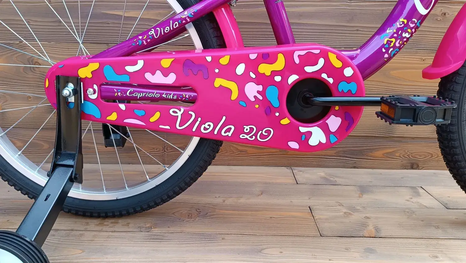 Bicicleta fetite 6 ani Capriolo Viola violet pink