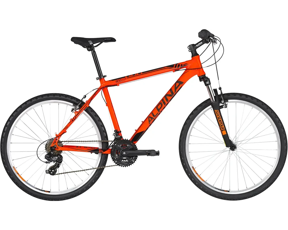 Bicicleta copii 10-14 ani Alpina Eco M10 neon orange