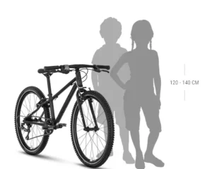 Bicicleta copii Kellys Naga Air 50 silver