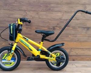 Bicicleta copii 3-5 ani Capriolo Mustang Yellow Black