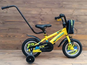 Bicicleta copii 3-5 ani Capriolo Mustang Yellow Black