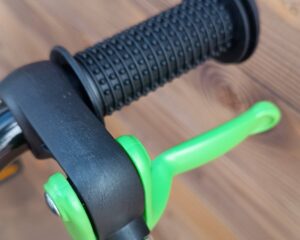 Bicicleta copii cu roti de 12 inch Capriolo Mustang Black Lime