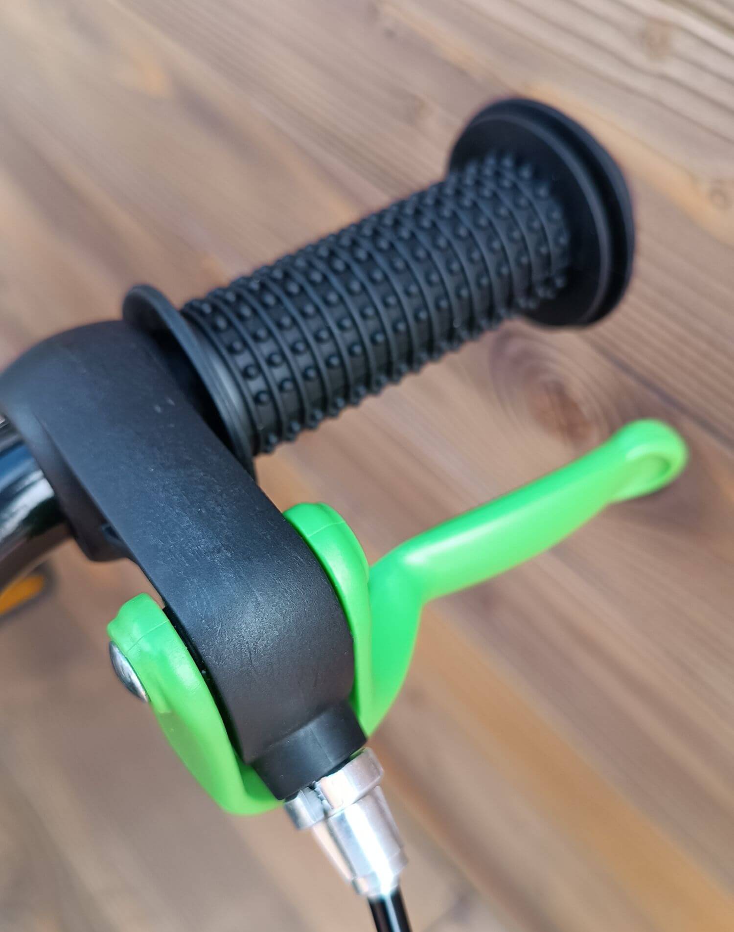 Bicicleta copii cu roti de 12 inch Capriolo Mustang Black Lime