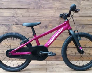 Bicicleta copii mov de aluminiu Capriolo LC 18 butuci pe rulmenti