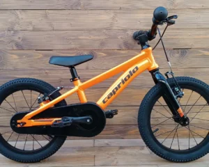 Bicicleta copii orange aluminiu Capriolo LC 16 butuci rulmenti