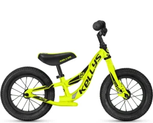 Bicicleta fara pedale galbena Kellys Kite