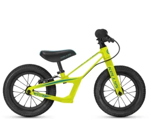 Bicicleta fara pedale lime cu frana