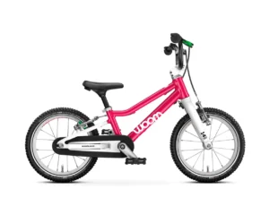 Bicicleta Woom GO 2 roz, bicicleta copii Woom