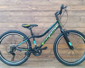 Bicicleta mtb copii black green 6 viteze Capriolo Diavolo 400