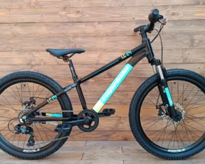 Bicicleta mtb copii de aluminiu black blue Capriolo Lc 24