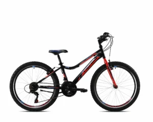 Bicicleta mtb copii negru rosu Capriolo Diavolo DX