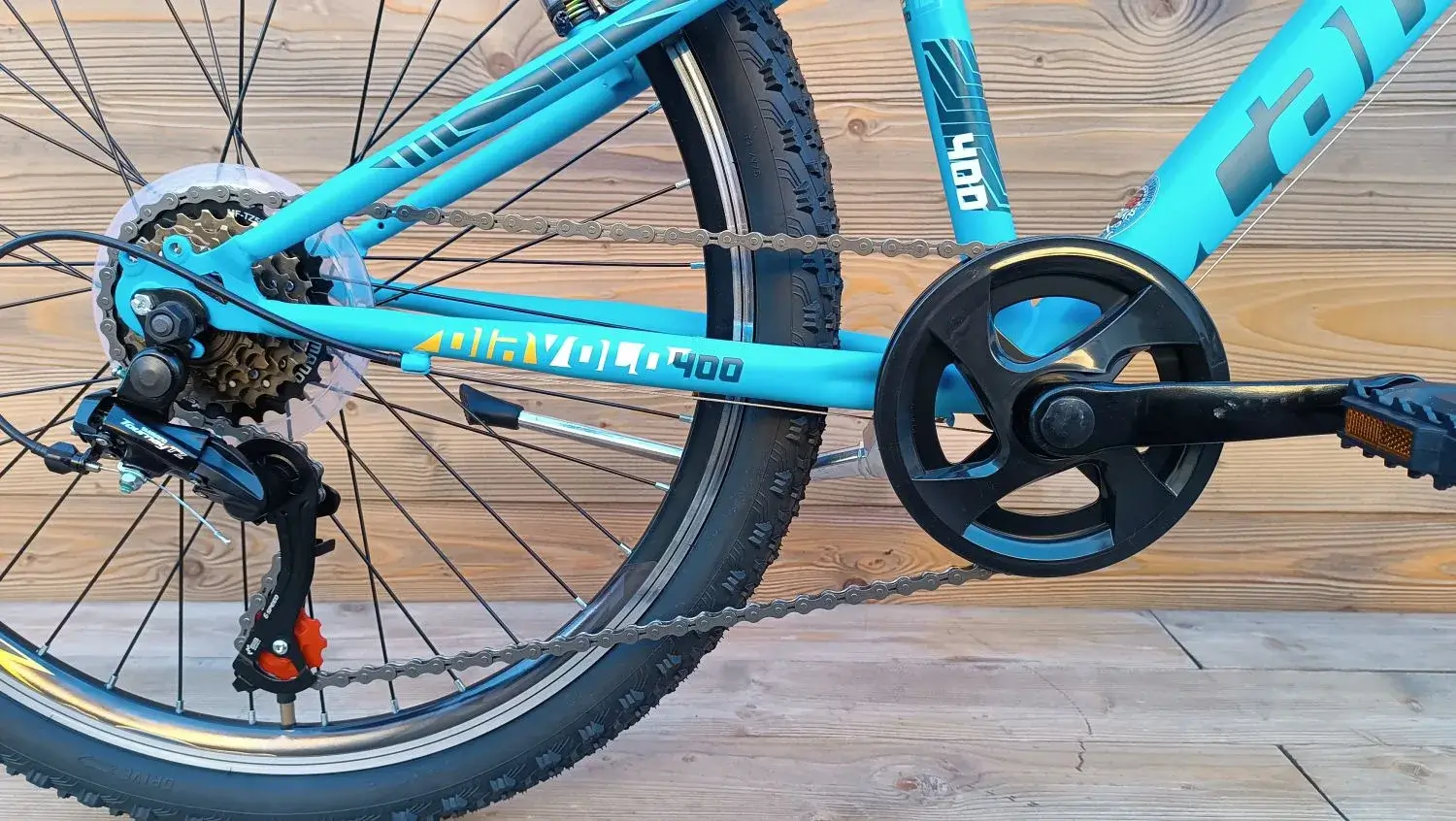 Bicicleta copii 24 inch albastru Capriolo Diavolo viteze 6
