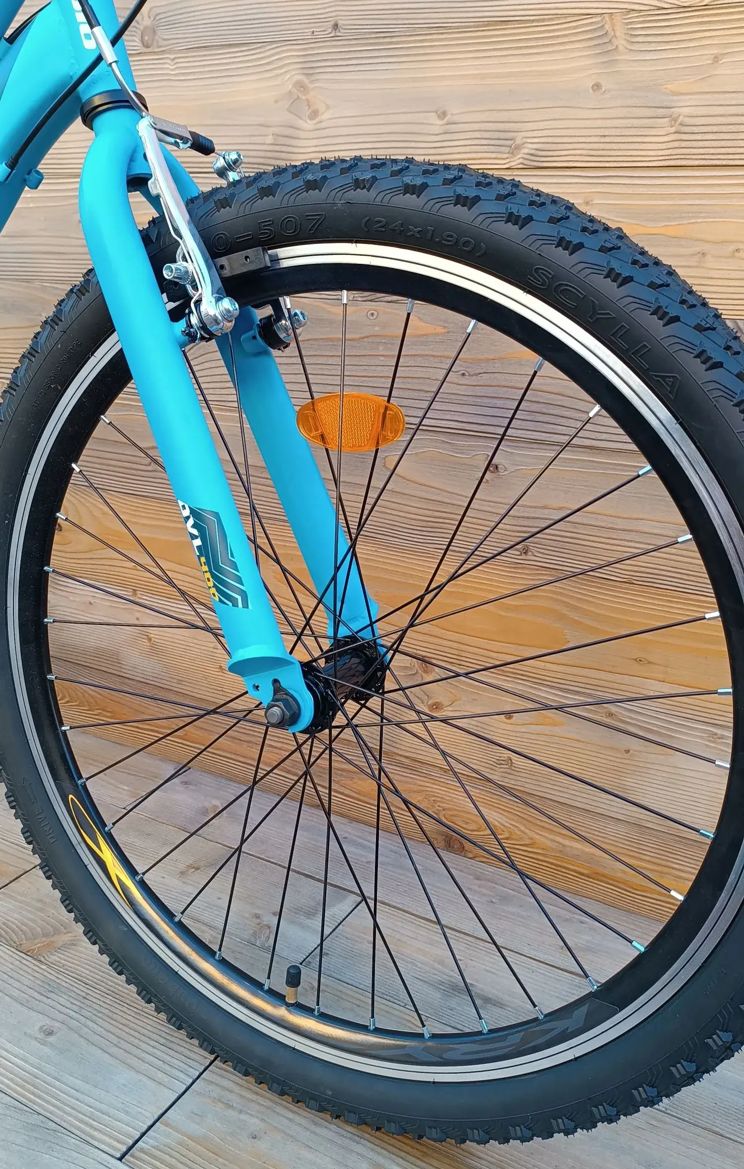 Bicicleta copii 24 inch albastru Capriolo Diavolo viteze 6
