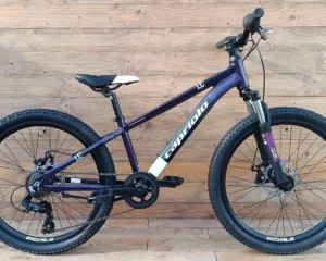 Bicicleta copii 24 inch violet albastru Capriolo LC cadru aluminiu