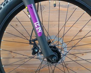Bicicleta copii 24 inch violet albastru Capriolo LC cadru aluminiu