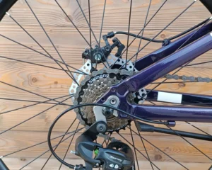 Bicicleta copii 24 inch violet albastru Capriolo LC cadru aluminiu
