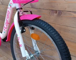 Bicicleta fete alb roz Capriolo Viola Greutate 11.1 kg