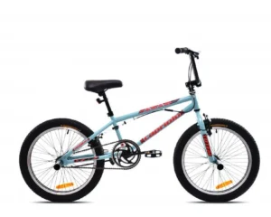 Bicicleta BMX copii 20 inch albastru rosu Capriolo Totem Frane FRANA U OTEL