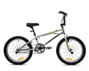Bicicleta BMX copii 20 inch galben gri Capriolo Totem Frane FRANA U OTEL