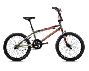 Bicicleta BMX copii 20 inch portocaliu verde capriolo totem Frane FRANA U OTEL